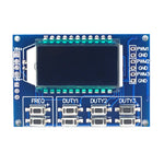 3-way PWM Pulse Adjustable Frequency Module for Square Wave Signal Generator Adjustable Duty Ratio Independently