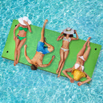 LinkMejor 12.8*5Feet Floating Water Pad 3 Layer Floating Foam Fun Mat For Water Recreation Relaxing Swimming Pool