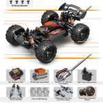HS 18-61/HS18-62 TSUNAMI RTR 1/18 2.4G 4WD 36km/h RC Car High Speed Off-Road Truck LED Light Full Proportional Remote Control Vehicles Models Toys