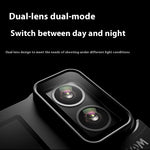 LinkMejor SJ20 Extended Battery Life Version 4K HD Dual Lens Action Camera Night Vision Sports Camera Panoramic Anti-Shake Camera Outdoor Motorcycle Recorder