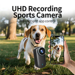M11 Action Camera 4K WiFi HD Recorder 1/3 inch Sensor Thumb Camera with 1.47Inch Display Magnetic Design Wide Angle Lens