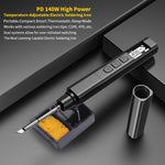 PTS245 PD3.1 140W Soldering Iron Kit Smart Digital Mini Solder Station for Electronics DIY Repair
