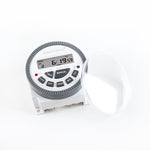 TM-619sH 10A Precision Digital Weekly Programmable Timer Switch  Replaceable Battery  Small Size