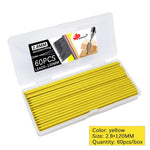 60 Pieces Carpenter Pencil Lead Refills 2.8mm Break Resistant Leads for Construction and Woodworking Pencils