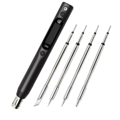 LinkMejor S99 Soldering Iron Support PD|QC|DC|PPS Power Supply Compatible with C245 Tip for Drone RC Model Welding Repair Tool Anti-static Welding Pen