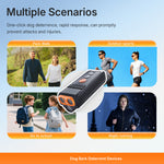 DR32B Ultrasonic Dog Bark Control Device 900mAh Battery 25KHz Frequency Handheld Anti-Barking Trainer Portable Pet Training Tool Adjustable Modes