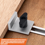 4Pcs T Track Stop Block for T-Track Low-Profile Design Precision CNC Router Table Clamp For Woodworking Sanding and Routing