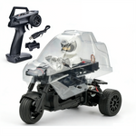Geeks X801 RTR 1/8 2.4G RWD RC Car Tricycle Motorcycle Full Proportional Control LED Light Stunt Drift Remote Control 50 Minutes Playing Time Vehicles Models Toys