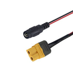 DC 5.5x2.1mm Female to XT60H Female Adapter Cable 30cm Total Length for SKYZONE FPV Goggles