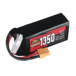 LinkMejor Power 14.8V 1350mAh 150C 4S LiPo Battery XT60 Plug for RC Drone
