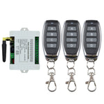 4CH RF Wireless Remote Control Switch Radio Receiver DC 12V 24V 36V 2000M Long Distance Remote Controller Suckers Antenna