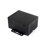 Industrial Metal Case for Raspberry Pi 5/5B Large Space Protective Enclosure Compatible with Expansion Board Enhanced Connectivity Ventilation Slots Wall Mount DIN Rail Mount