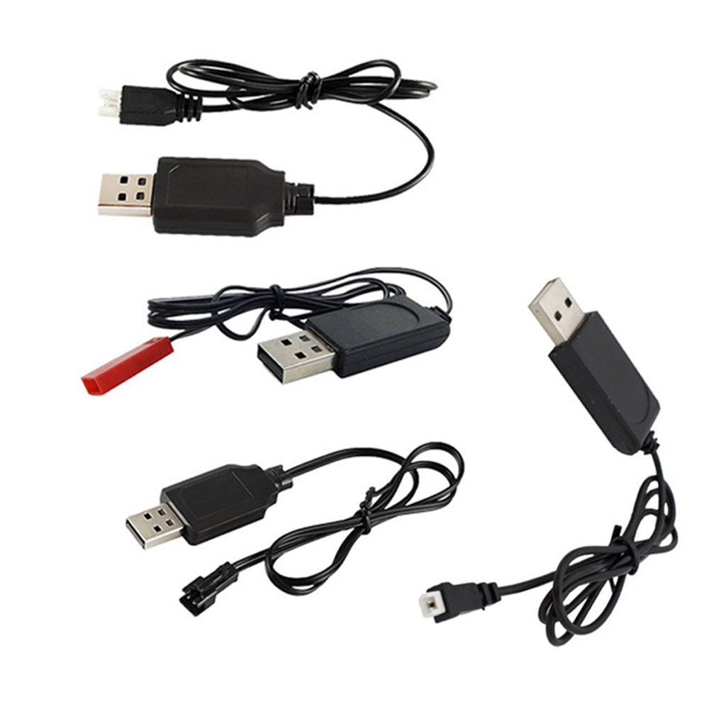 1S 3.7V USB Charging Cable Charger Micro-USB PH1.25 JST SM Plug for RC Drone Quadcopter Lipo Battery