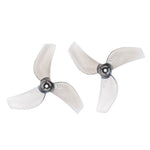 6 Pairs GEMFAN 1219S 1219 31mm 1.2Inch 3-Blade Propeller PC 0.8mm / 1mm Hole for 0703-1103 / Coreless Motor