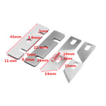 Drillpro 2pcs Manual Double Edge Banding Trimmer Woodworking End Cutter Carpenter Hardware Hand Trimming Tool