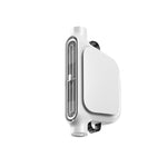 KLX09 Car Seat Fan 3000mAh Battery 3-Speed Adjustable Type-C Charging Hidden Headrest Mount Dual-Duct Turbo Cooling Fan