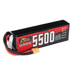 LinkMejor 14.8V 5500mAh 100C 4S 81.4Wh LiPo Battery XT60 Plug for RC FPV Racing Drone Airplane Helicopter Quadcopter