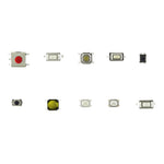 100PCS 10 Specifications Car Remote Control Key Touch Switches Buttons Touch Key Component Package
