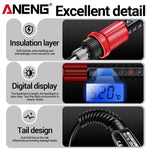 LinkMejor SL106 Electric Soldering Iron 60W Adjustable Temperature 180℃-520℃ Digital Display Ceramic Heating Core 110V/220V