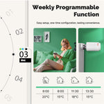 MOES ZTRV-S01 Tuya Smart ZigBe Thermostatic Radiator Valve TRV Programmable App Remote Temperature Controller Support Alexa Google Home