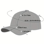 Collrown Fashion Baseball Cap Outdoor Men's Adjustable PU Leather Hat Letters Embossed Casual Hats Women Unisex Sport Sun Visor Hat