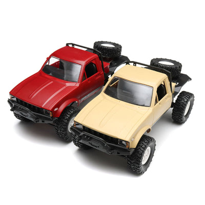 LinkMejor C14 upgrade 1/16 2.4G 4WD Off Road RC Military Car Rock Crawler Truck With LED Full Proportional Control RTR Toys