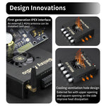Sinilink XY-DT600 TWS 2.1-Channel Bluetooth Audio Power Amplifier Board TPA3255 DC19-51V 10A 300W*2+600W AUX USB Audio AAC SBC