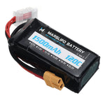 LinkMejor 11.1V 1500mAh 120C 3S Lipo Battery XT60 Plug for RC Drones