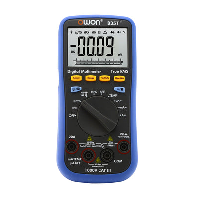 LinkMejor B35T+ True RMS Bluetooth Digital Multimeter Datalogger+Multimeter+Temperature meter 3 in 1 Multi-Connection Offline Record