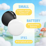 LinkMejor Xtag11 Anti-lost Tracker 75 dB Long Ring Dual System IPX5 Waterproof Bluetooth GPS Mini Smart Tag for iOS Phone Keys Wallet Suitcase Luggage Bags