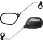 1Pair Bicycle Rear View Mirror Wide Range Back Sight Reflector Angle Adjustable Left Right Bicycle Mirror