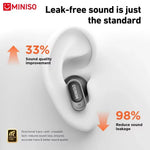 MINISOMS105 AI Translation Headset Wireless bluetooth 6.0 Earphone 10mm Speaker 3-Mic Call Noise Reduction 72H Playback IPX5 Waterproof Touch Control 135 Languages Translations In-ear Sports Headphones