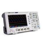 LinkMejor SDS1104 Oscilloscope 100MHz Bandwidth 4-Channels 1GS/s Sample Rate 7 Inch High Resolution LCD for Electronic Circuit Debugging and Testing