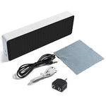 Multi-color LED Music Spectrum Electronic Clock Sound Control Rhythm Light 16*24 RGB Pickup Atmosphere Level Indicator