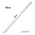 LinkMejor Woodworking 19*12.7mm T Track with Predrilled Mounting Holes for Quick Ratchet Rail Clamps for M6/M8 Slot Hold Down Clamps Featherboard