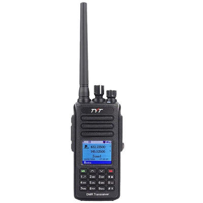 LinkMejor MD-UV390 PLUS 10W Dual Band DMR Radio VHF UHF Digital Walkie Talkie Long Talking Range IP67 Portable Transceiver Ham with Encryption Function