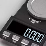 Portable High Precision Multifunction Digital Measuring Scale Jewelry Powder Weighing LCD Display 0.001g Accuracy 50g Range USB AAA Battery