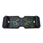 Bominfit 100-150kg Load-bearing Foldable Push Up Board Multi-Function Push-up Training Board Set for Chest Abdominal Muscle Strength Fitness Training
