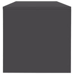 Coffee Table Gray 39.4"x15.7"x15.7" Chipboard