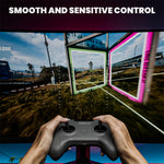 LinkMejor Drone S8 Pro FPV Flight Simulator Controller Flight Training System for DJI/LiftOff/DRL/DCL/Uncrash/TryP FPV Racer Drone Beginners/Experienced FPV Pilots