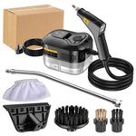 Tevorex Portable Handheld Steam Cleaner 1500W High Pressure, High Temperature with 6-Speed Control & Multiple Nozzles