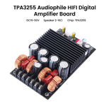 TPA3255 HiFi Amplifier Board 2 Channel Digital Audio Module High Power Output 315W 4Ω Class D Chip Low Distortion Wide Frequency Range
