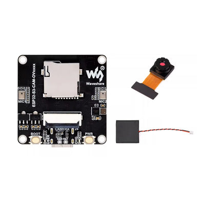 ESP32-S3 AI Camera Development Board 2.4GHz Wi-Fi BLE DVP Camera Integrated Audio Supports Connecting External Display Image Capture Recognition AI Speech Interaction Support