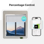 MOES WC301 Tuya WiFi Smart Shade Roller Blinds Motor Driver Electric Curtains Automation Pull Cord Chain String Work with Alexa Google Home Smart Life APP