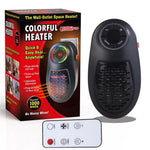 Tevorex Desktop PTC Ceramic Heater with Remote Control Portable Fast-Heating Space Heater for Home & Office