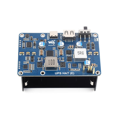 LinkMejor HAT E Uninterruptible Power Supply Module for Raspberry Pi 5/4B/3B+ 5V 6A Output Type-C Fast Charging I2C Real-Time Monitoring