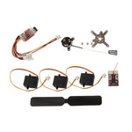 Oversky AP02 Brushless Motor With Receiver Servos Propeller Power System Combo for Indoors RC Airplane Fixed Wing