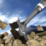 Z50 Sledge Hammer 2LB-3LB Heavy Duty One-Piece Forged Steel Non-Slip Handle for Brick Drilling Crack Hammering Construction