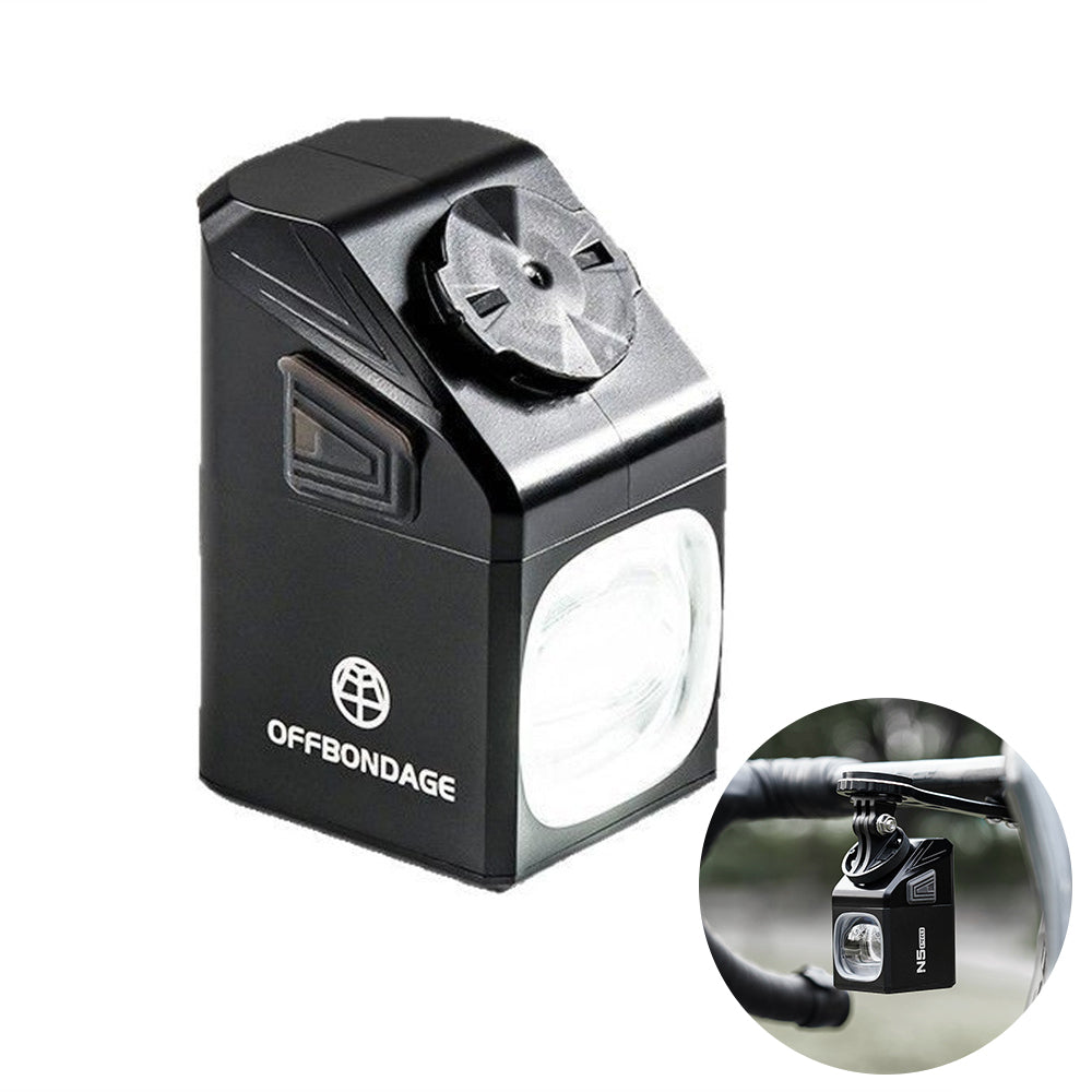 LinkMejor N5 1000LM Wireless Remote Control Bicycle Headlight Type-C Charging IPX4 Waterproof Front Bike Light for MTB Ride Night Riding