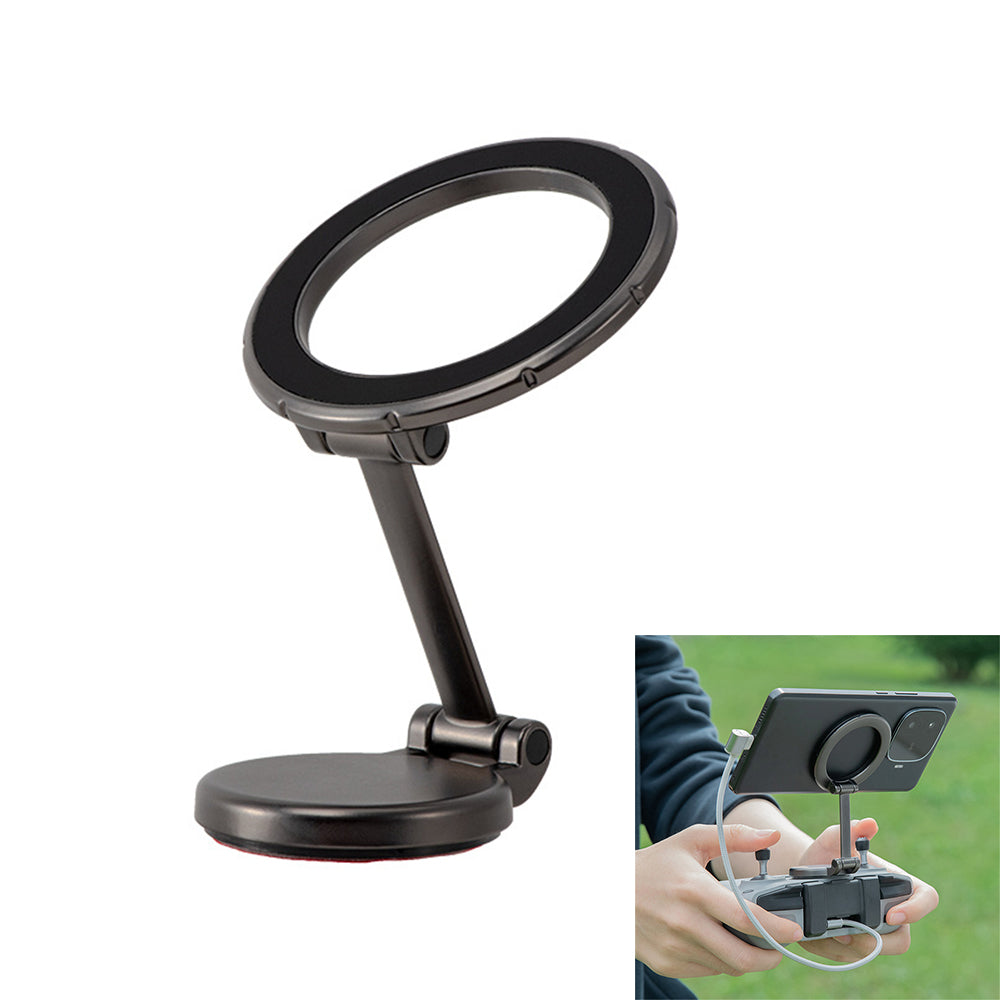 LinkMejor Magnetic Phone Mount Foldable Support Holder Adjustable for DJI RC-N3 N2 Controller NEO 2 MINI 5 PRO Drone